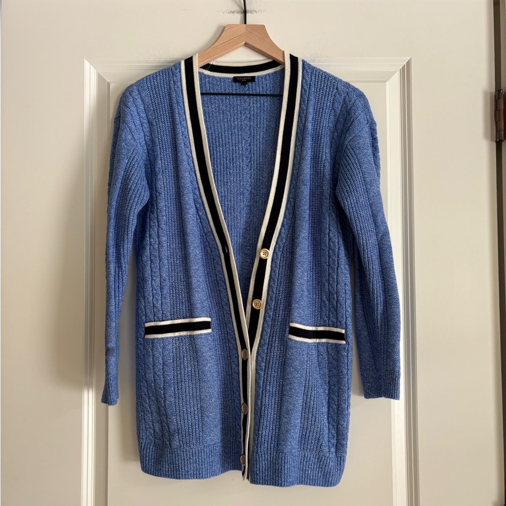 Talbots Women’s Button Front Cardigan Sweater